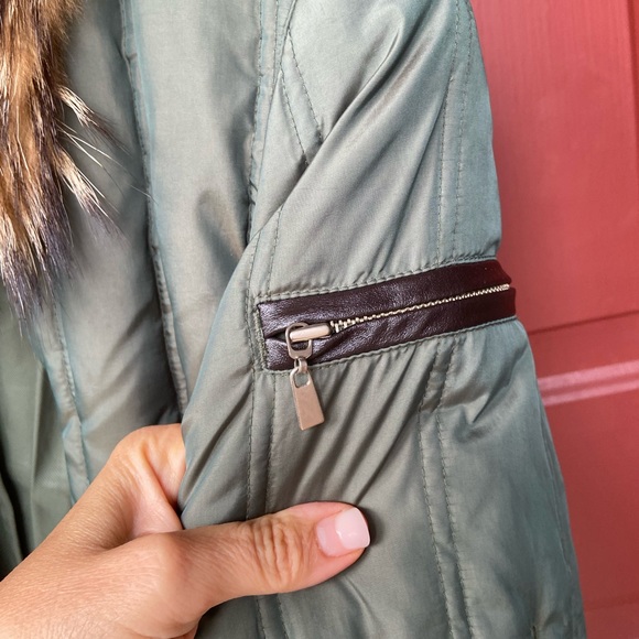 Michael Kors Olive Green Hunter Jacket -Size Small - Picture 3 of 16